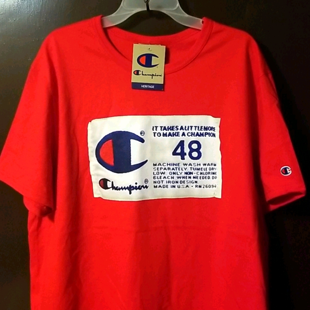 CHAMPION TEE SHIRT